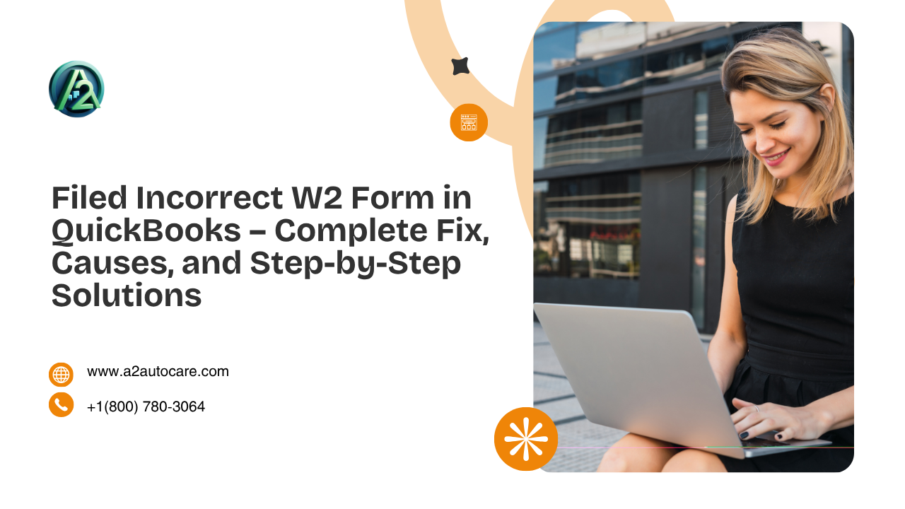 QuickBooks Payroll Error Support for Incorrect W2 Forms