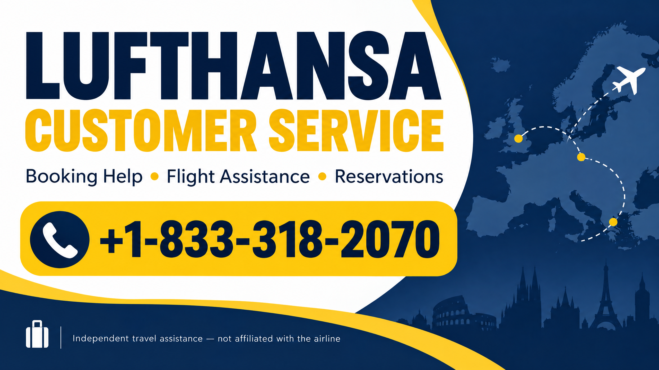 Lufthansa Airlines Live Agent Support Guide Booking, Cancellation & Flight Help