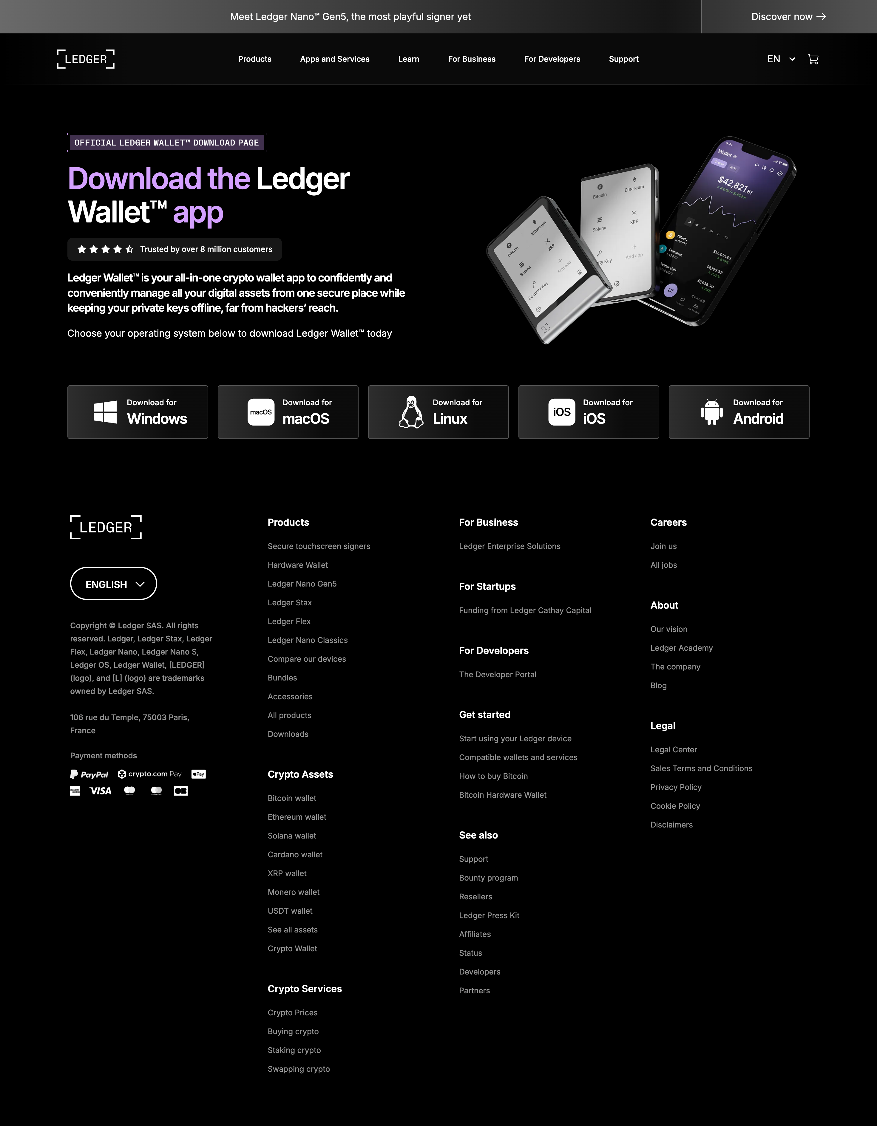 Leder Live | Ledger Live Login Crypto Wallet App - Official®