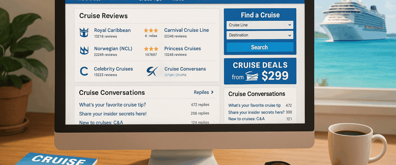 Cruise Critic Reviews & Forums: The Top Place for Cruise Tips and Deals