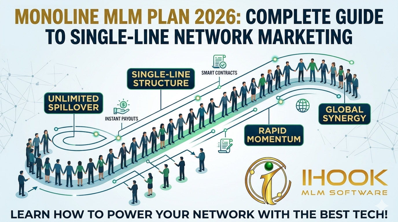 Monoline MLM Plan Software – Simple & Powerful MLM System