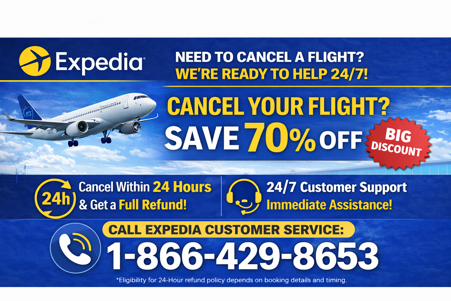Expedia 24-Hour Flight Cancellation Policy | How to Get Refund Easily